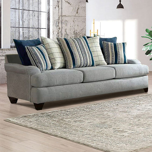 Furniture of America - Plaistow Sofa in Gray - SM5189-SF View 1