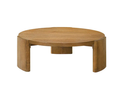 Furniture of America - Poltimore - Round Coffee Table - FM4220WN-C view 2