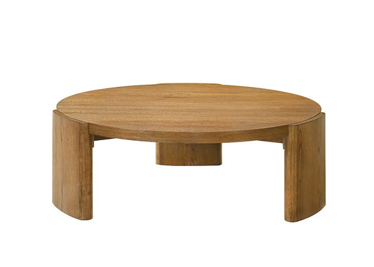 Furniture of America - Poltimore - Round Coffee Table - FM4220WN-C view 2