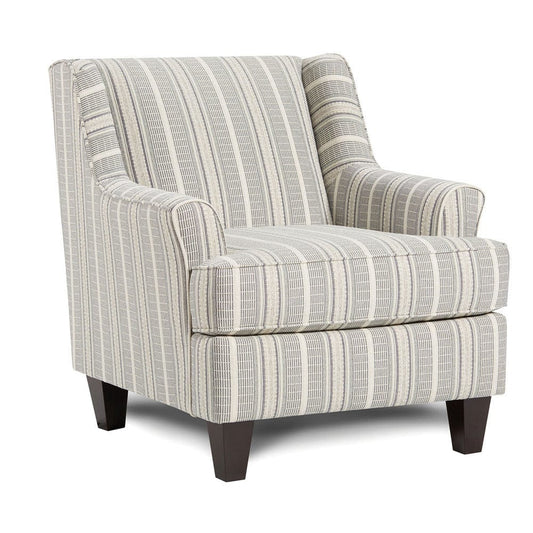 Furniture of America - Porthcawl Accent Chair in Stripe Multi - SM8190-CH-ST View 1