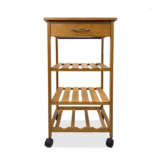 Furniture of America - Potter Trolley in Natural - GM-5017 View 1