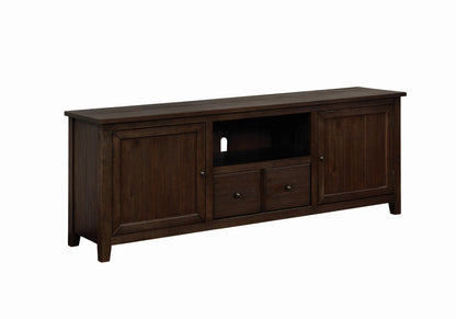 Furniture of America - Presho 72" TV Stand in Dark Oak - CM5902DA-TV-72 View 3