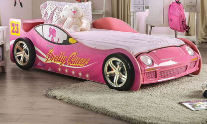 Furniture of America - Pretty Girl Car Bed Twin Bed in Pink - CM7642-BED View 1