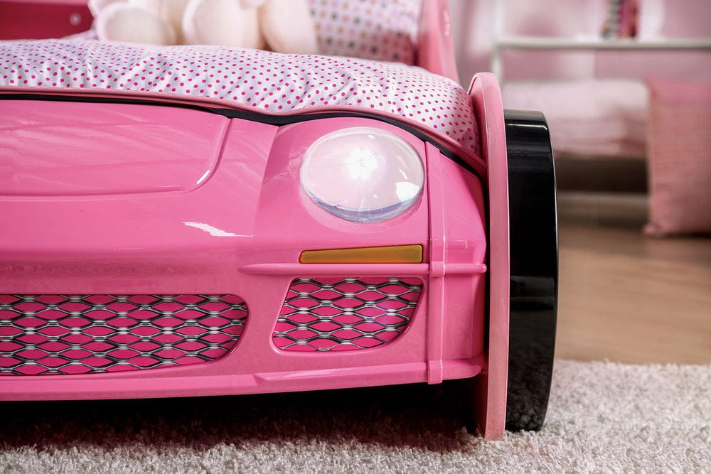 Furniture of America - Pretty Girl Car Bed Twin Bed in Pink - CM7642-BED View 2