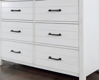 Furniture of America - Priam Dresser in White/Gray - CM7467WH-D View 4