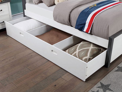 Furniture of America - Priam Trundle/Drawers in White/Gray - CM7467WH-TR View 1