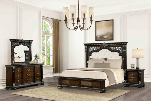 Furniture of America - Promenade - 3 Pc. Queen Bedroom Set - Espresso - FM70002DB-Q-4PC view 1