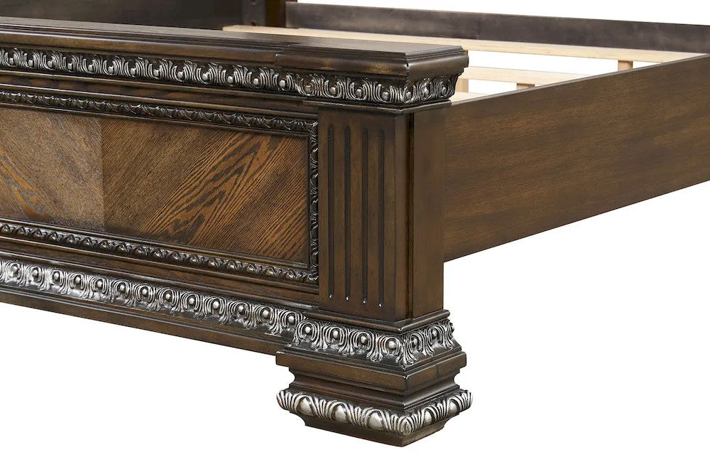 Furniture of America - Promenade - 4 Pc. Queen Bedroom Set w/ 2NS - Espresso - FM70002DB-Q-5PC-2NS view 8