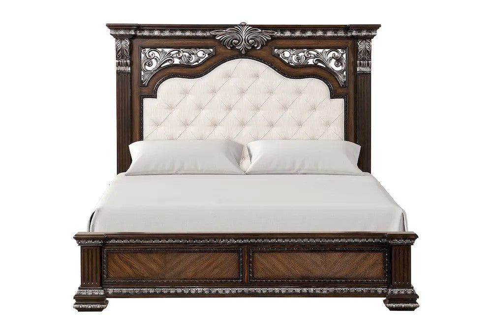 Furniture of America - Promenade - 4 Pc. Queen Bedroom Set w/ Chest - Espresso - FM70002DB-Q-5PC-C view 4