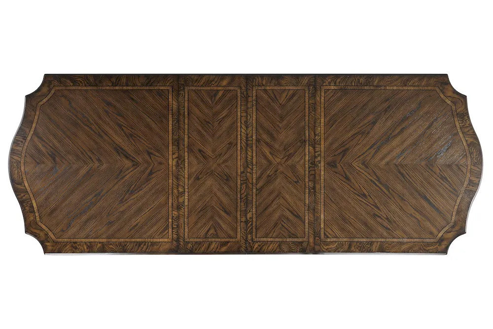 Furniture of America - Promenade - 6 Pc. Dining Table Set (2AC+4SC) - FM31002DB-T-7PC view 7