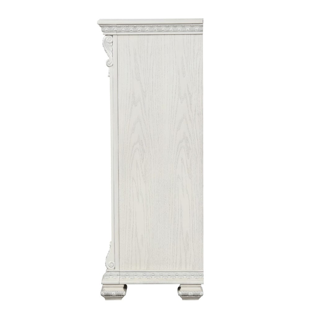 Furniture of America - Promenade Chest in Wire Brushed White - FM70001WH-C View 4