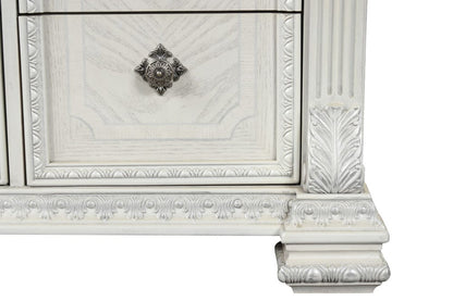 Furniture of America - Promenade Chest in Wire Brushed White - FM70001WH-C View 5