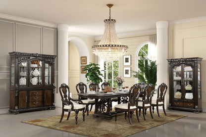 Furniture of America - Promenade Dining Table in Dark Brown - FM31002DB-T-TABLE View 2