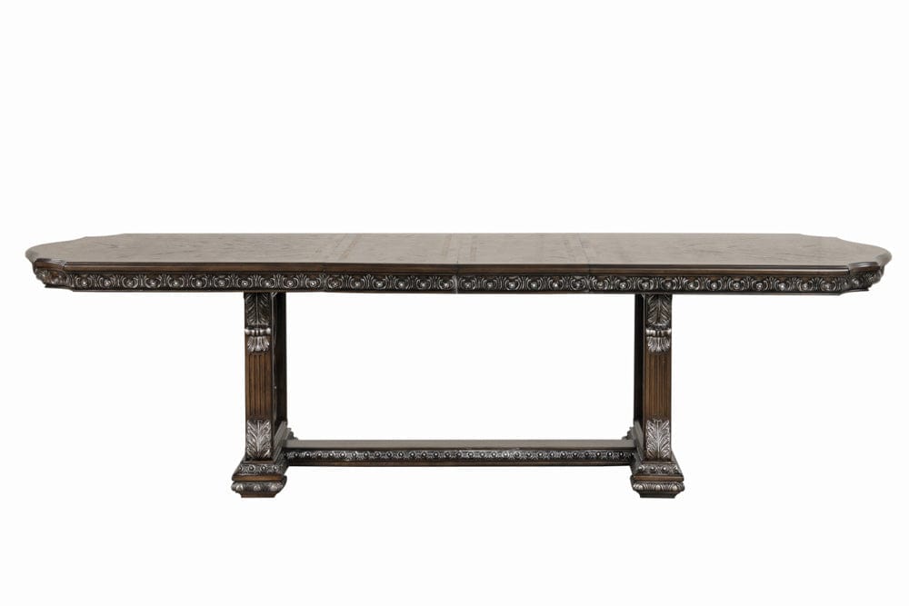 Furniture of America - Promenade Dining Table in Dark Brown - FM31002DB-T-TABLE View 4