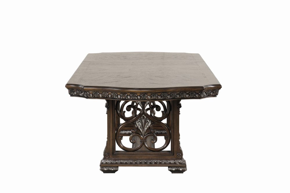 Furniture of America - Promenade Dining Table in Dark Brown - FM31002DB-T-TABLE View 5