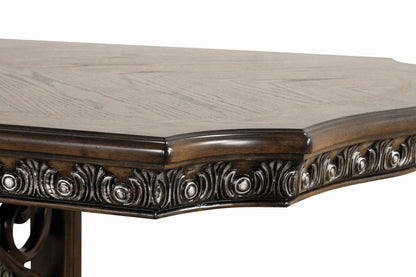 Furniture of America - Promenade Dining Table in Dark Brown - FM31002DB-T-TABLE View 8