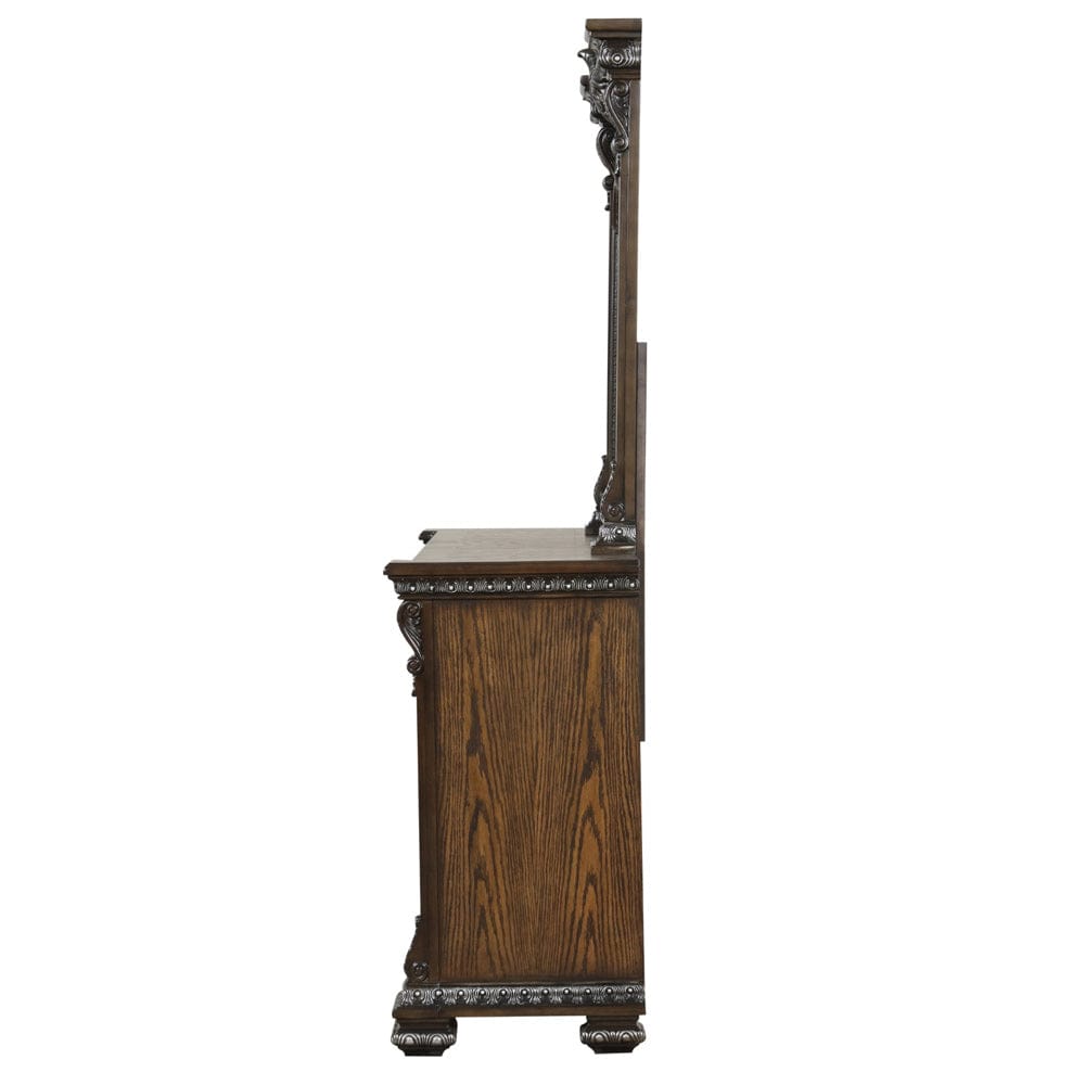 Furniture of America - Promenade Dresser w/Jewelry Box in Espresso - FM70002DB-D View 4