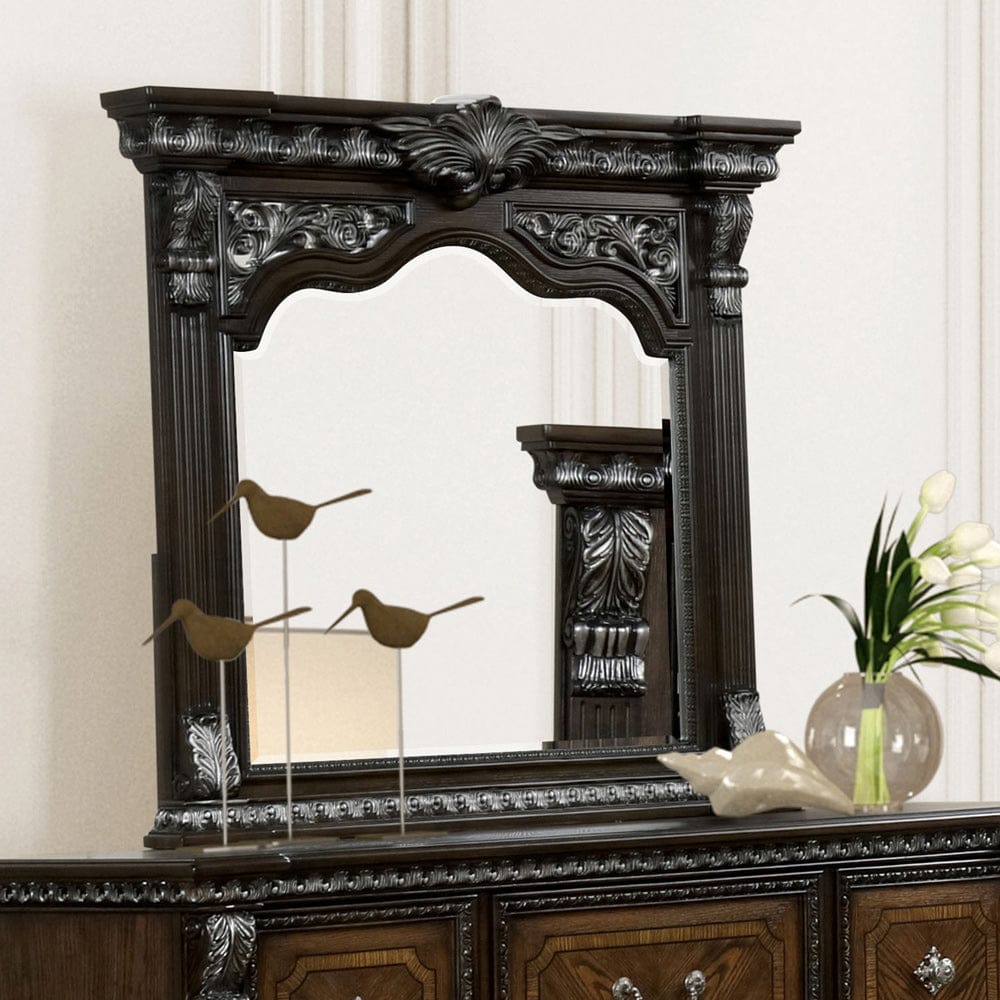 Furniture of America - Promenade Mirror in Espresso - FM70002DB-M View 1