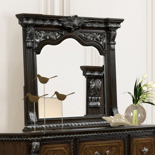 Furniture of America - Promenade Mirror in Espresso - FM70002DB-M View 1