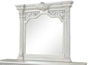 Furniture of America - Promenade Mirror in Wire Brushed White - FM70001WH-M View 2