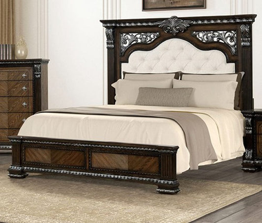 Furniture of America - Promenade Queen Bed in Espresso - FM70002DB-Q-BED View 1