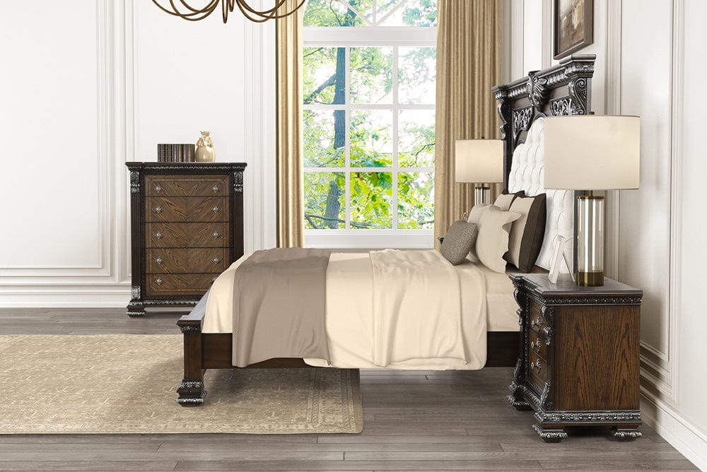 Furniture of America - Promenade Queen Bed in Espresso - FM70002DB-Q-BED View 3