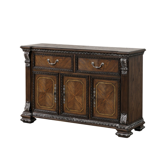 Furniture of America - Promenade Sideboard in Dark Brown - FM31002DB-SV View 1