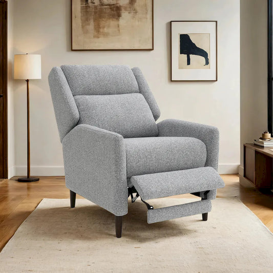 Furniture of America - Psyche - Pushback Recliner, Gray - FM-AC6009GY view 2