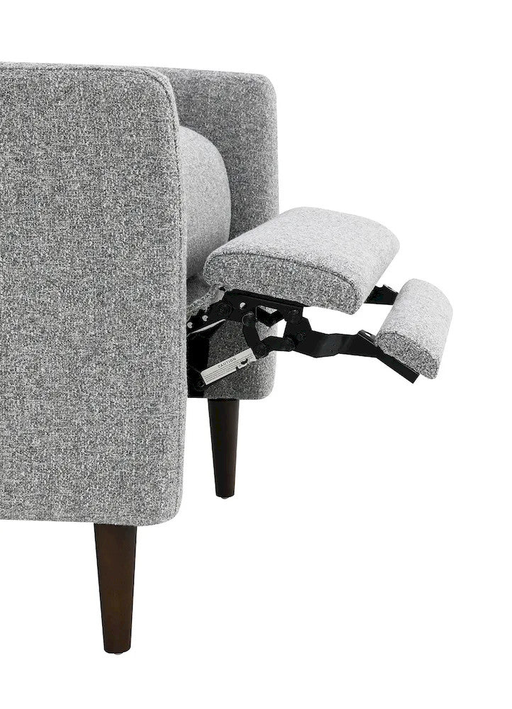 Furniture of America - Psyche - Pushback Recliner, Gray - FM-AC6009GY view 7