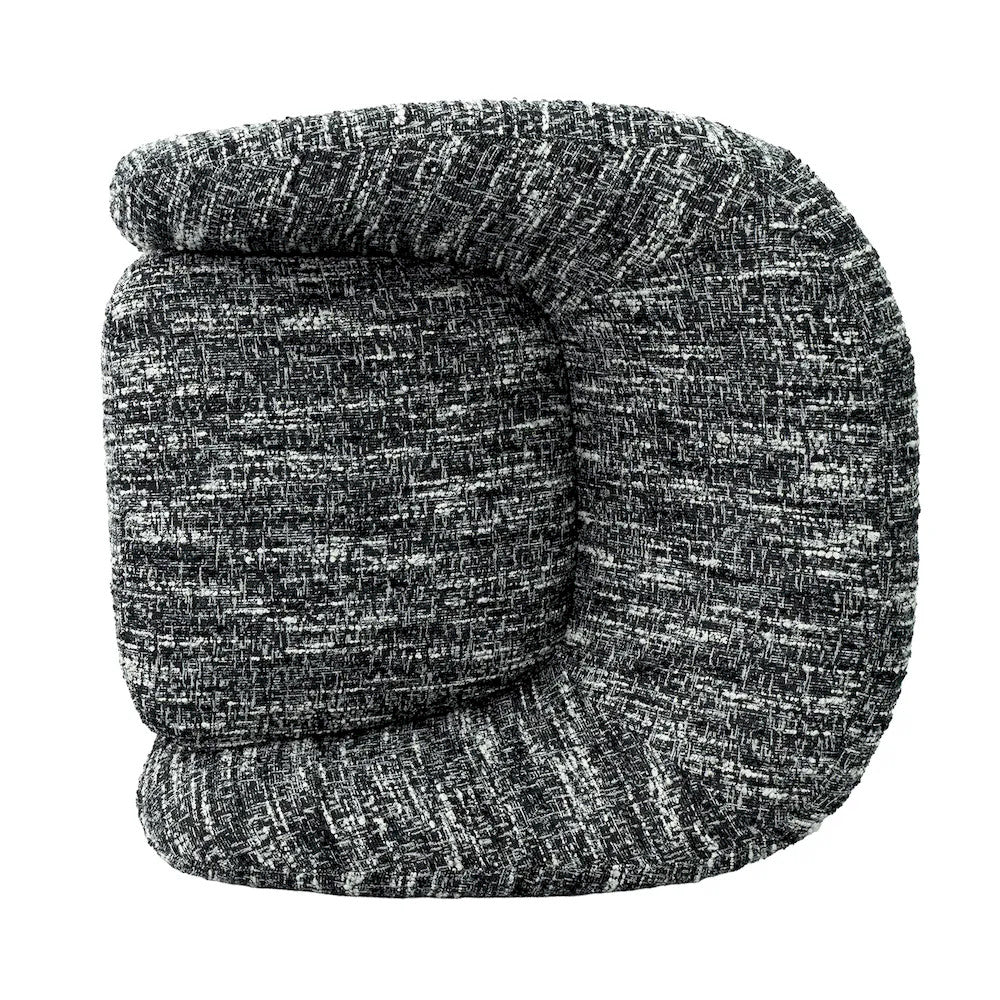 Furniture of America - Pyrena - Swivel Chair - Black - FM-AC6013BK-SW view 5