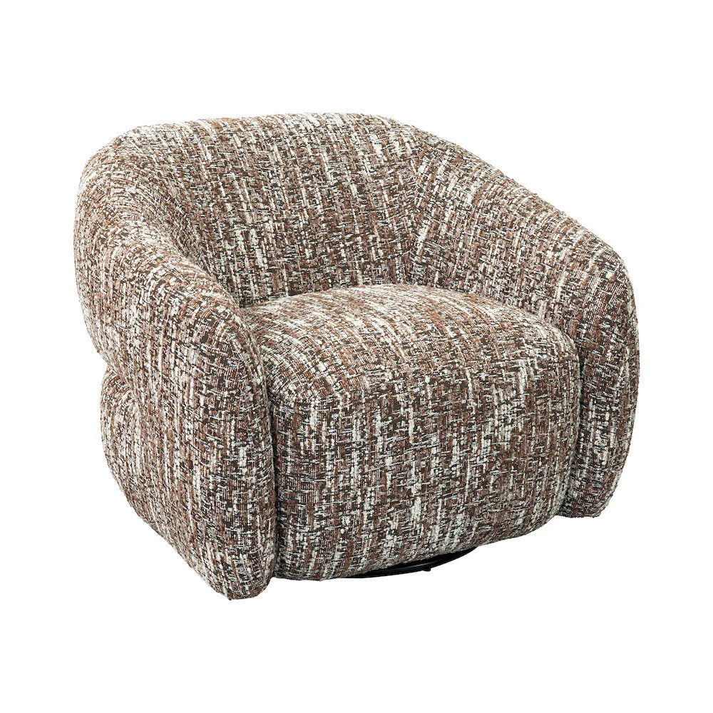 Furniture of America - Pyrena - Swivel Chair - Brown - FM-AC6013BR-SW view 4