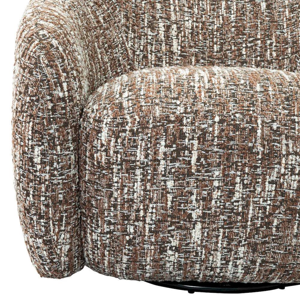 Furniture of America - Pyrena - Swivel Chair - Brown - FM-AC6013BR-SW view 9