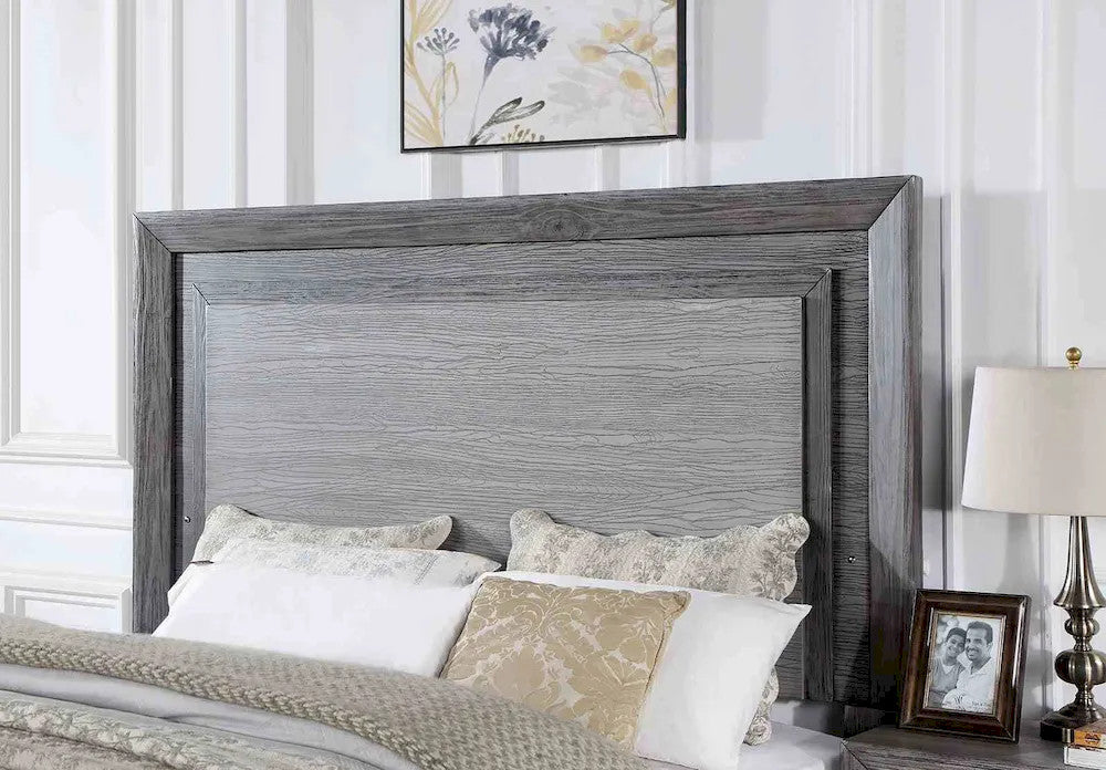 Furniture of America - Raiden - 4 Pc. Queen Bedroom Set w/ 2NS - CM7468GY-Q-5PC-2NS view 3