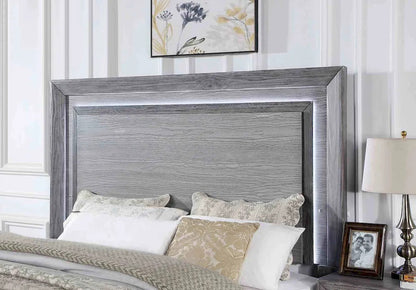 Furniture of America - Raiden - Cal.King Bed, Gray - CM7468GY-CK-BED view 4