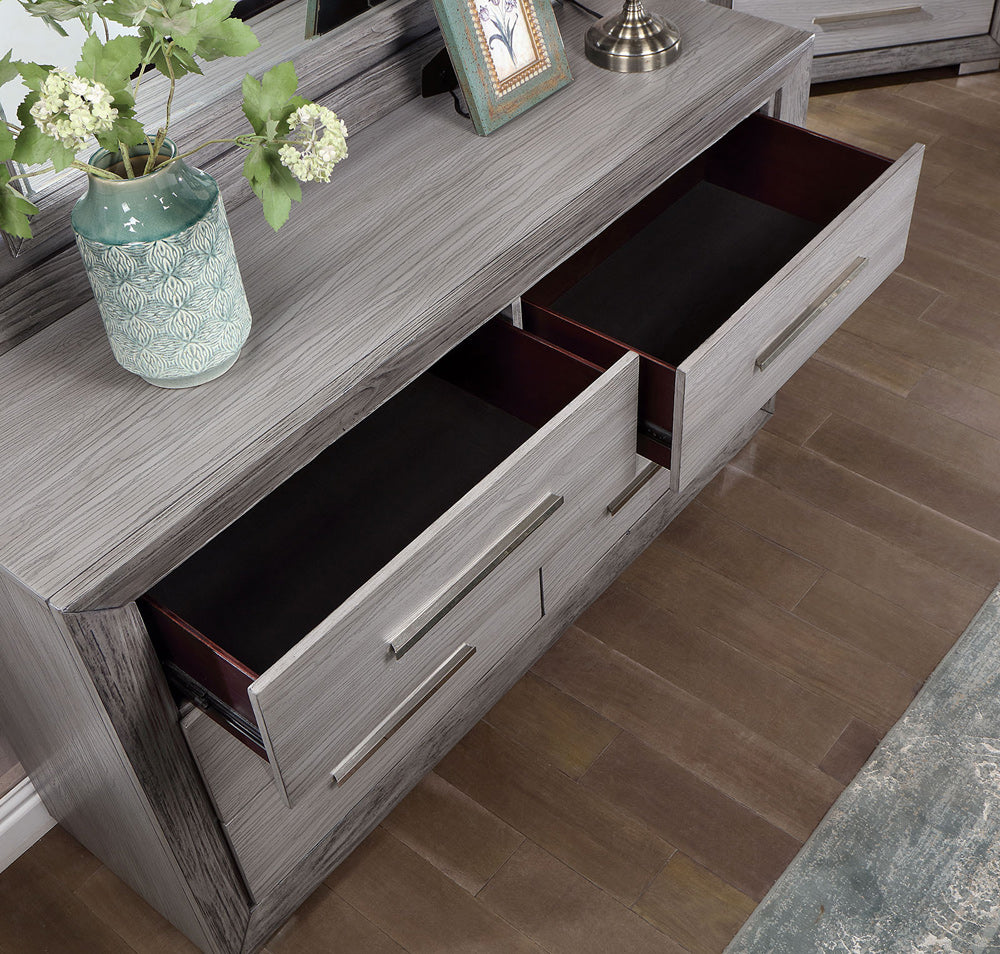 Furniture of America - Raiden Dresser in Gray - CM7468GY-D View 3