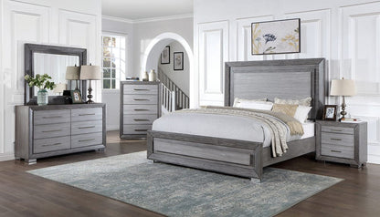 Furniture of America - Raiden Queen Bed in Gray - CM7468GY-Q-BED View 2