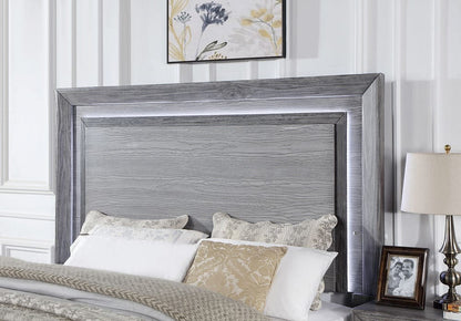 Furniture of America - Raiden Queen Bed in Gray - CM7468GY-Q-BED View 4