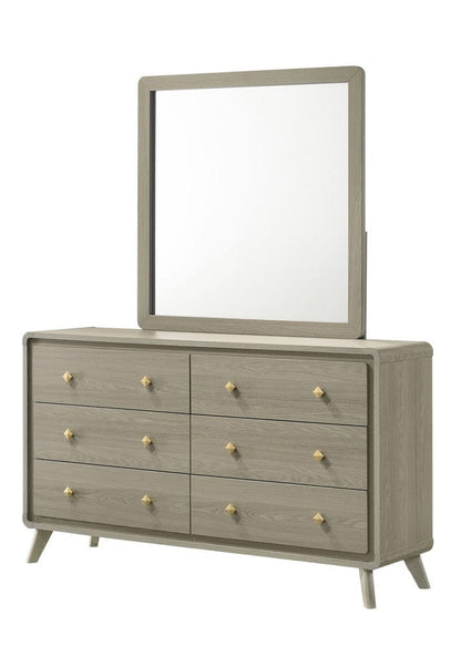 Furniture of America - Rainier Mirror w/ LED in Gray - FM72002GY-M View 2