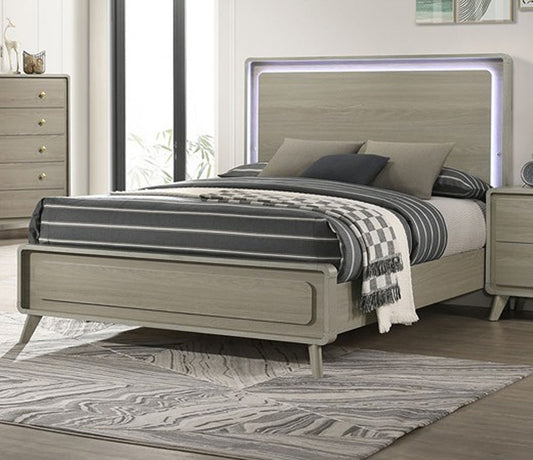 Furniture of America - Rainier Queen Bed in Gray - FM72002GY-Q-BED View 1