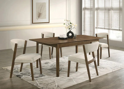 Furniture of America - Raissa - 5 Pc. Dining Table Set - FM32011WN-T-5PC view 1