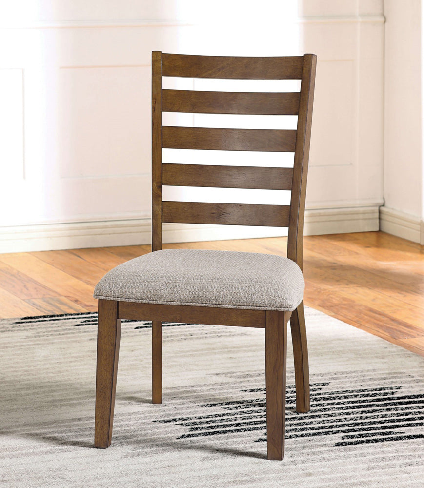Furniture of America - Rapidview Side Chair Set of 2 in Walnut/Light Gray - CM3259WN-SC-2PK View 1