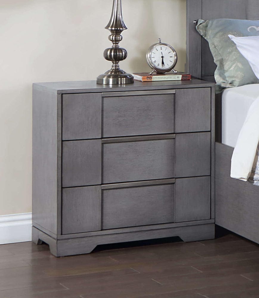 Furniture of America - Regulus Nightstand in Gray - CM7475GY-N View 1