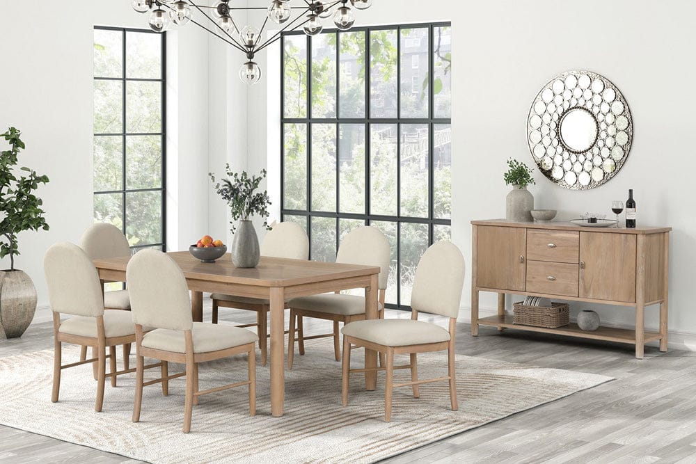 Furniture of America - Rheinfall Server in Natural/Beige - FM3426NT-SV View 2