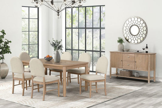 Furniture of America - Rheinfall Server in Natural/Beige - FM3426NT-SV View 2
