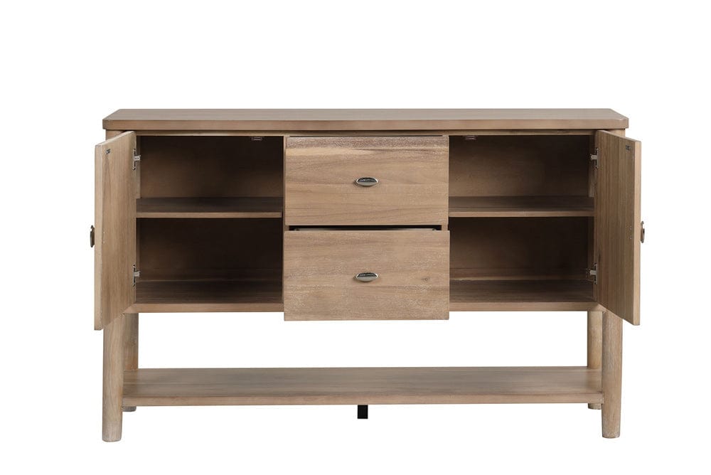Furniture of America - Rheinfall Server in Natural/Beige - FM3426NT-SV View 3