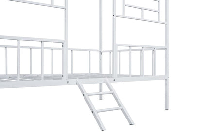 Furniture of America - Rhonda Twin Loft Bed (K/D) in White - FM-BK908WH-T View 3