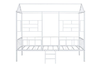 Furniture of America - Rhonda Twin Loft Bed (K/D) in White - FM-BK908WH-T View 5