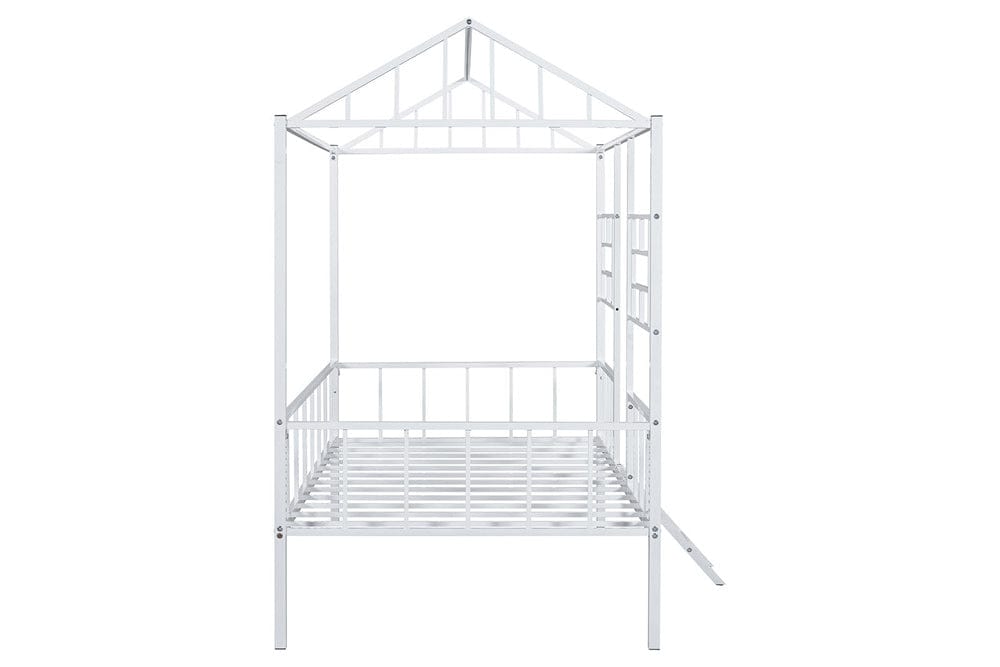 Furniture of America - Rhonda Twin Loft Bed (K/D) in White - FM-BK908WH-T View 6