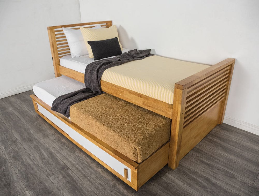 Furniture of America - Richland Full Captain Bed in Light Oak - FM7103AK-F-BED View 3