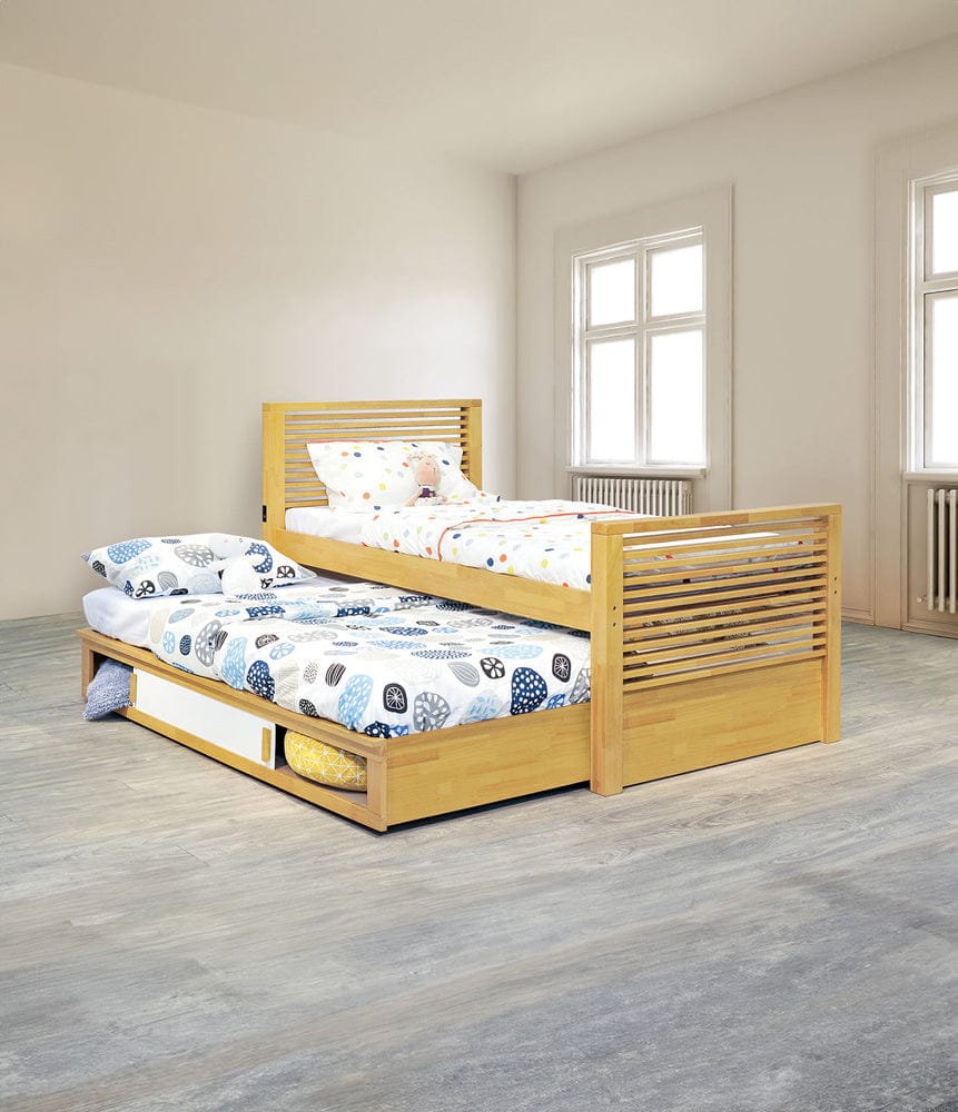 Furniture of America - Richland Full Captain Bed in Light Oak - FM7103AK-F-BED View 5